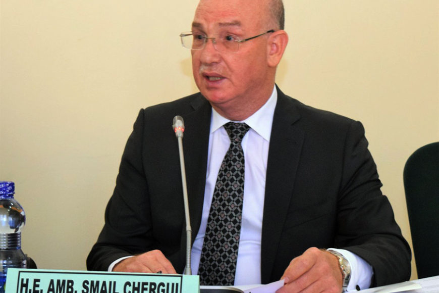 Ambassadeur Smail Chergui : Commissaire à la paix et à la sécurité de l’Union africaine