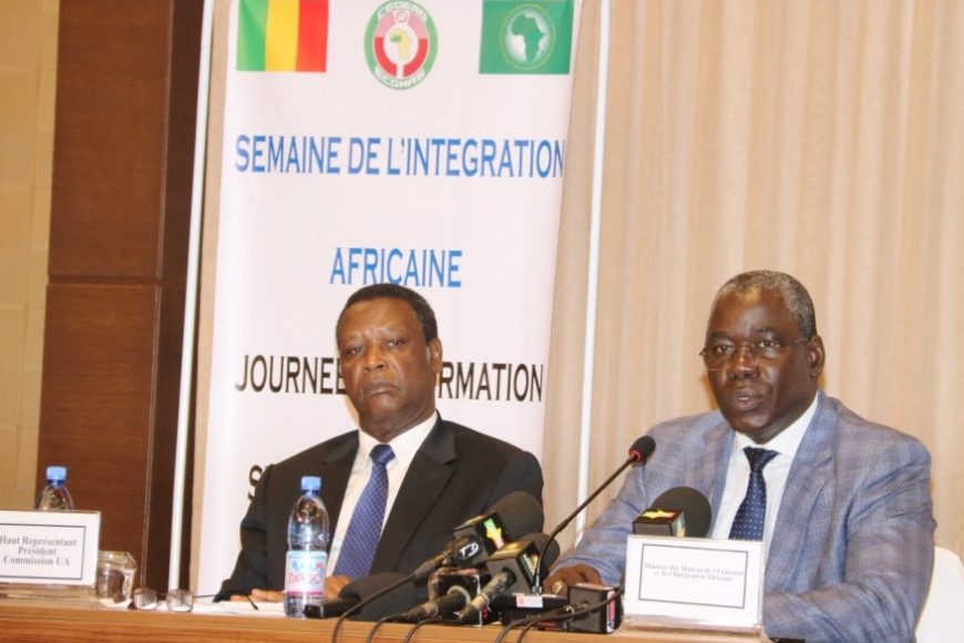 Journée de l’Afrique 2018: Conférence sur les Réformes de l’UA et la Zone de Libre Echange Continentale (ZLECaf), Hôtel Sheraton, Bamako, le 24 mai 2018