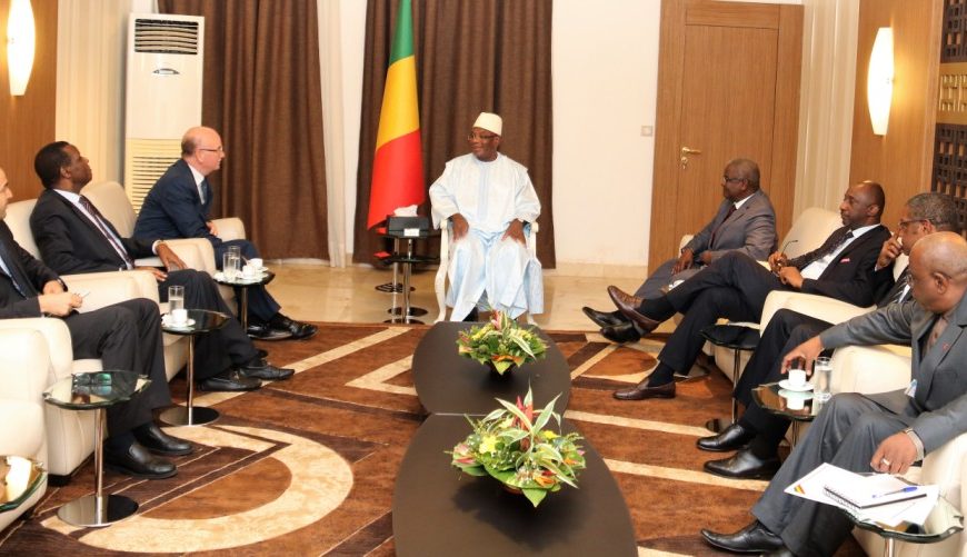 Le Commissaire à la Paix et à la Sécurité de l’Union africaine reçu par le Président de la République du Mali