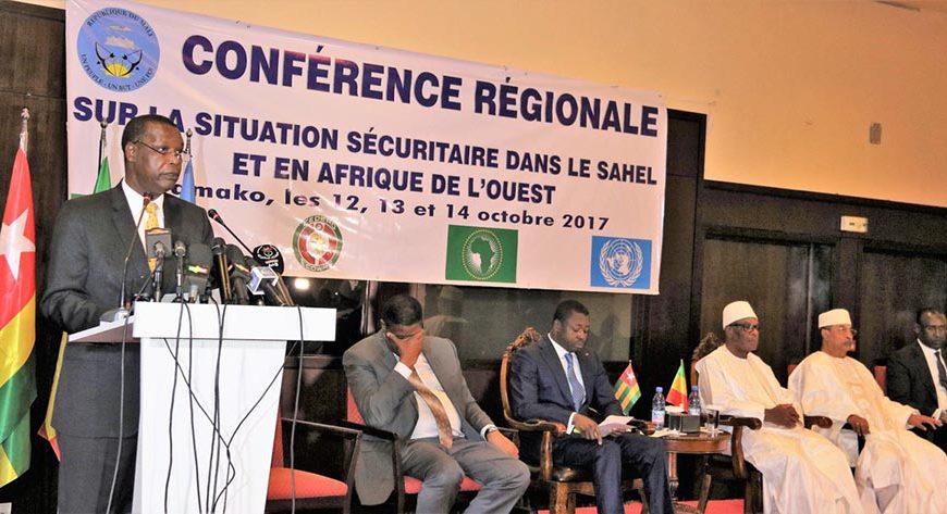 Conférence régional sur la situation sécuritaire dans le Sahel et en Afrique de l’ouest