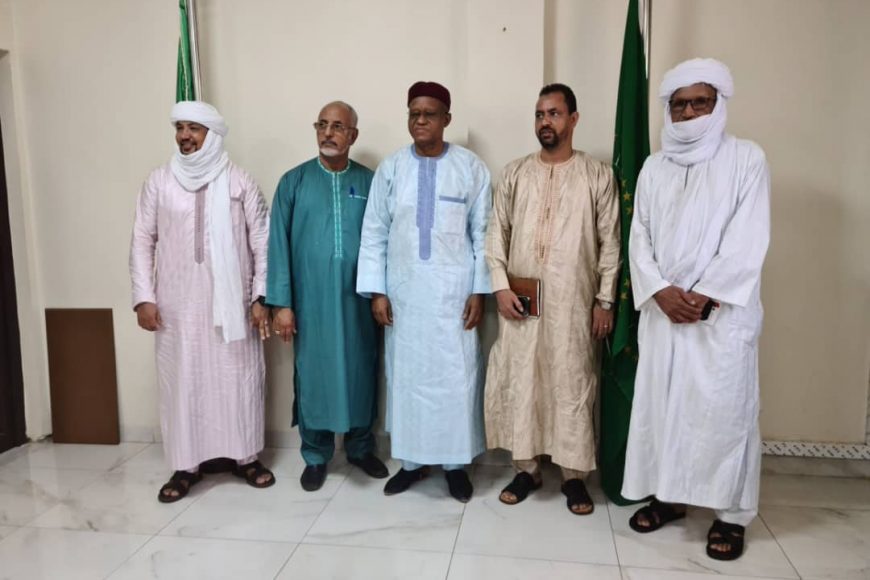 Le Haut Représentant de l’Union africaine pour le Mali et le Sahel a reçu en audience la délégation de la Coordination des mouvements de l’azawad
