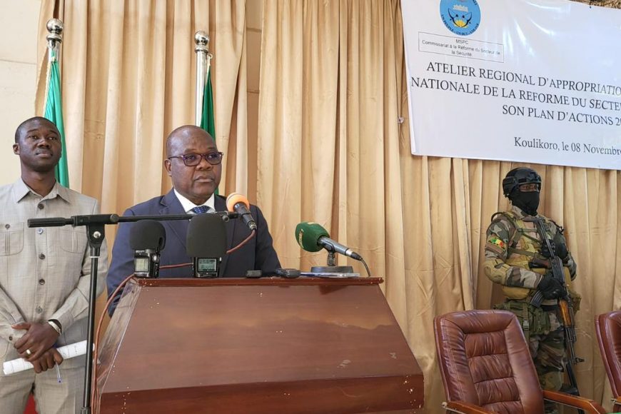 Mr Fulgence Zéneth remercie le Gouverneur de Koulikoro pour l’accueil de l’activité et réitère la disponibilité de la Misahel aux côtés des autorités maliennes