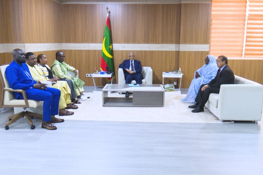 Nouakchott, Mauritanie. Le 3 septembre 2025, le Chef par intérim de la MISAHEL, M. Fulgence ZENETH, a été reçu en audience par le Président de l’assemblée Nationale de la République Islamique de Mauritanie, Honorable Mohamed Ould MEGUETT