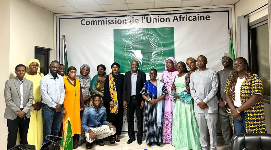 Visite de solidarité de haut niveau de la délégation de l’Union africaine à Bamako. (2) Visite de solidarité de haut niveau de la délégation de l’Union africaine à Bamako. (2)